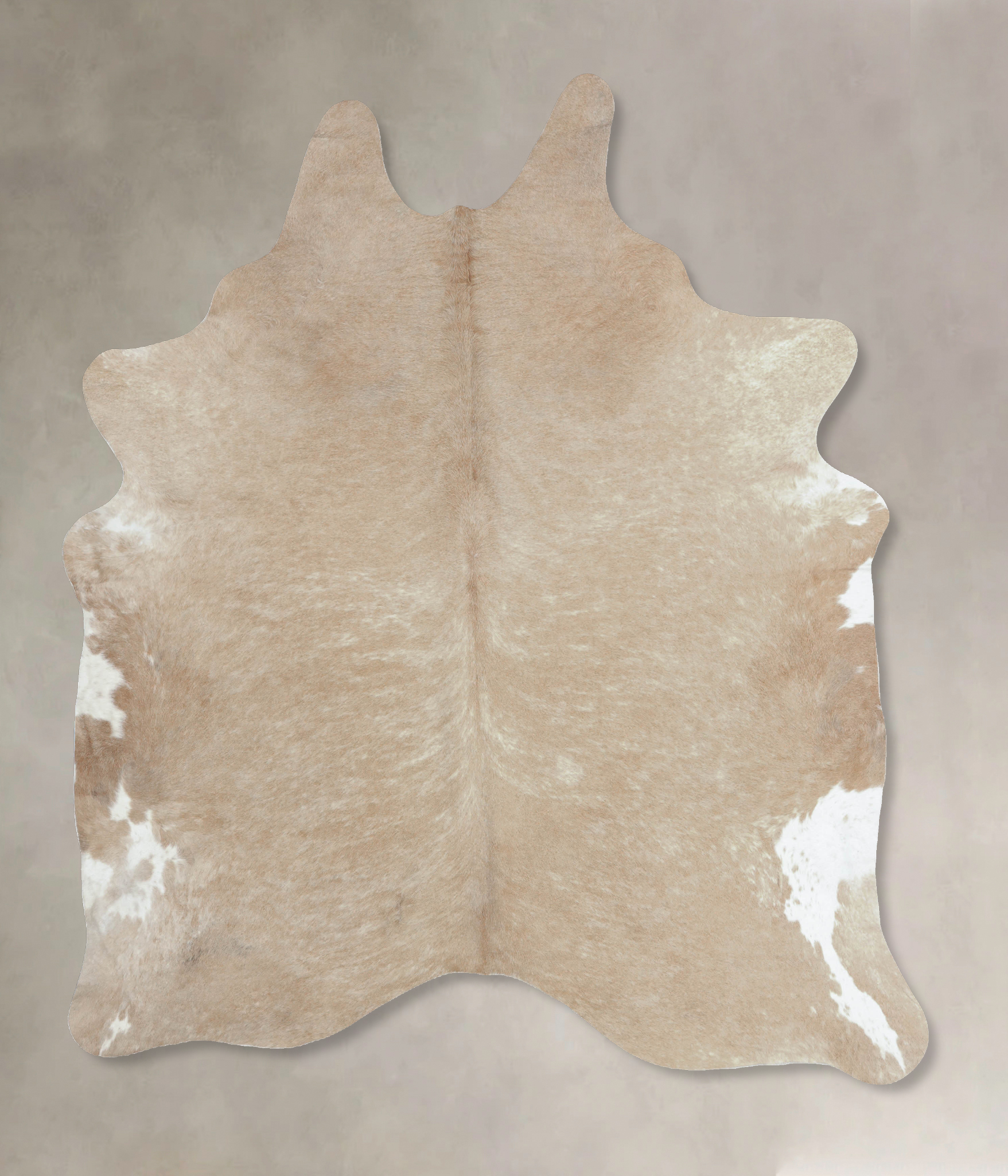 Beige Cowhide Rug #B9547