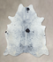 Salt and Pepper Black XX-Large Brazilian Cowhide Rug 8'0