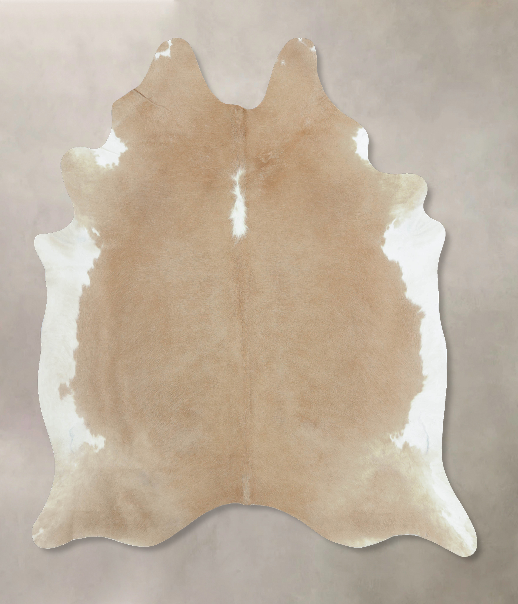 Beige Cowhide Rug #B9757