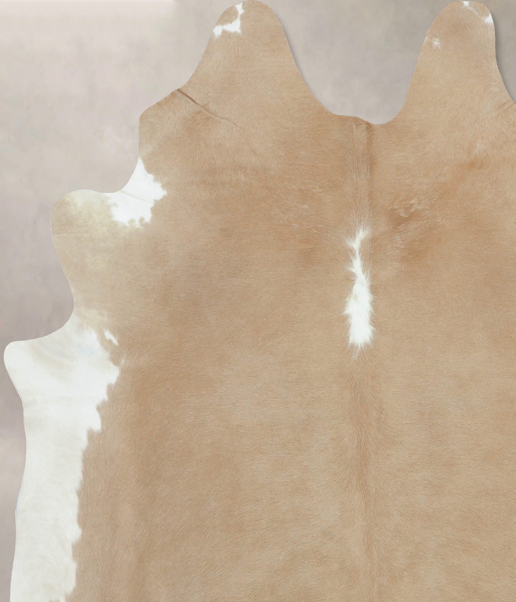 Beige Cowhide Rug #B9757