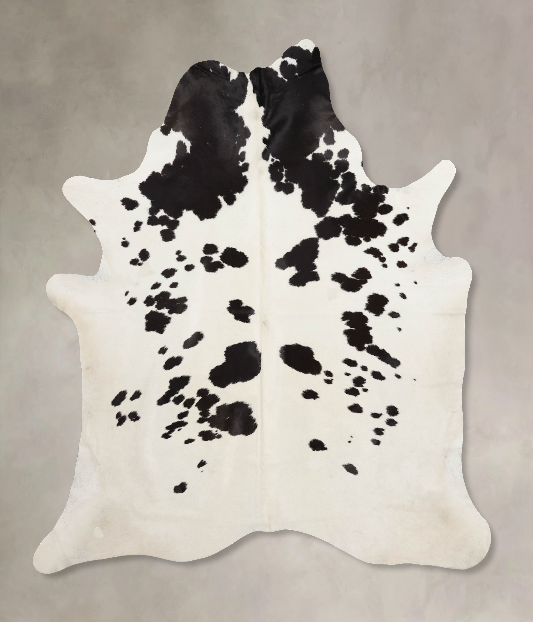 Black and White Cowhide Rug #B9849