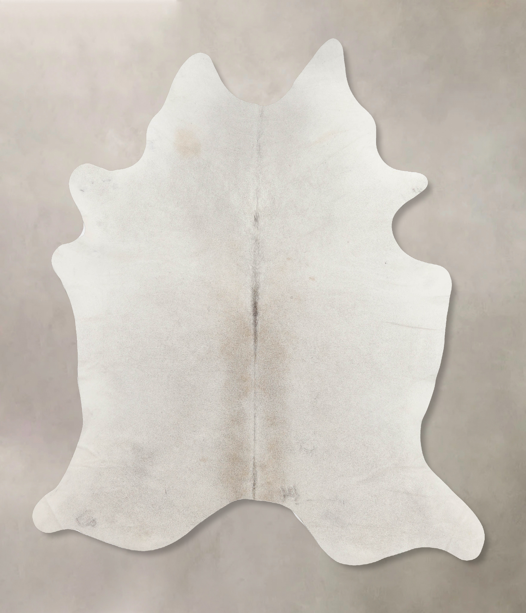 Grey with Beige Cowhide Rug #B9865