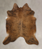 Medium Brindle XX-Large Brazilian Cowhide Rug 7'4