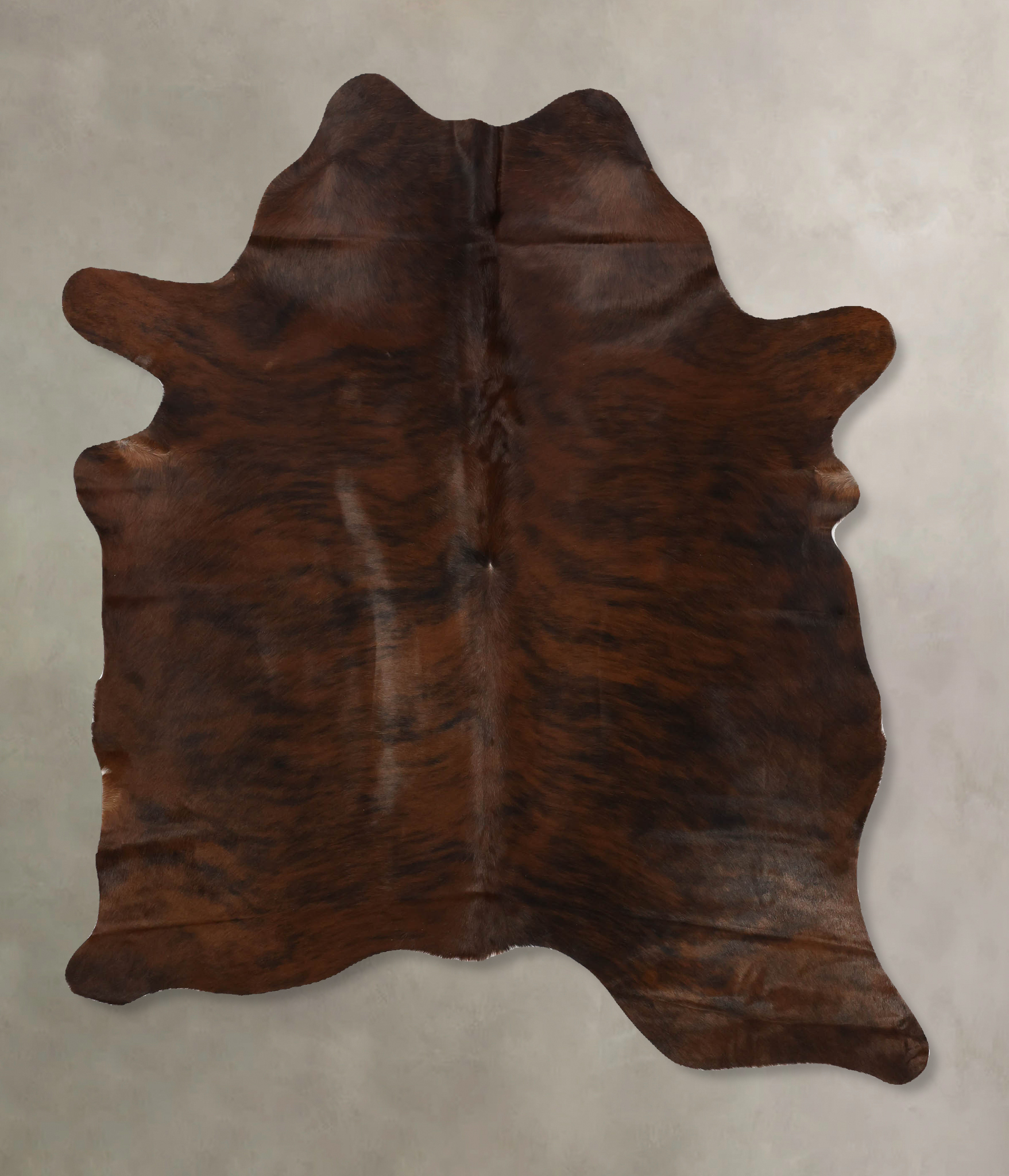 Dark Brindle Cowhide Rug #B9889