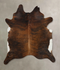 Dark Brindle X-Large Brazilian Cowhide Rug 7'5