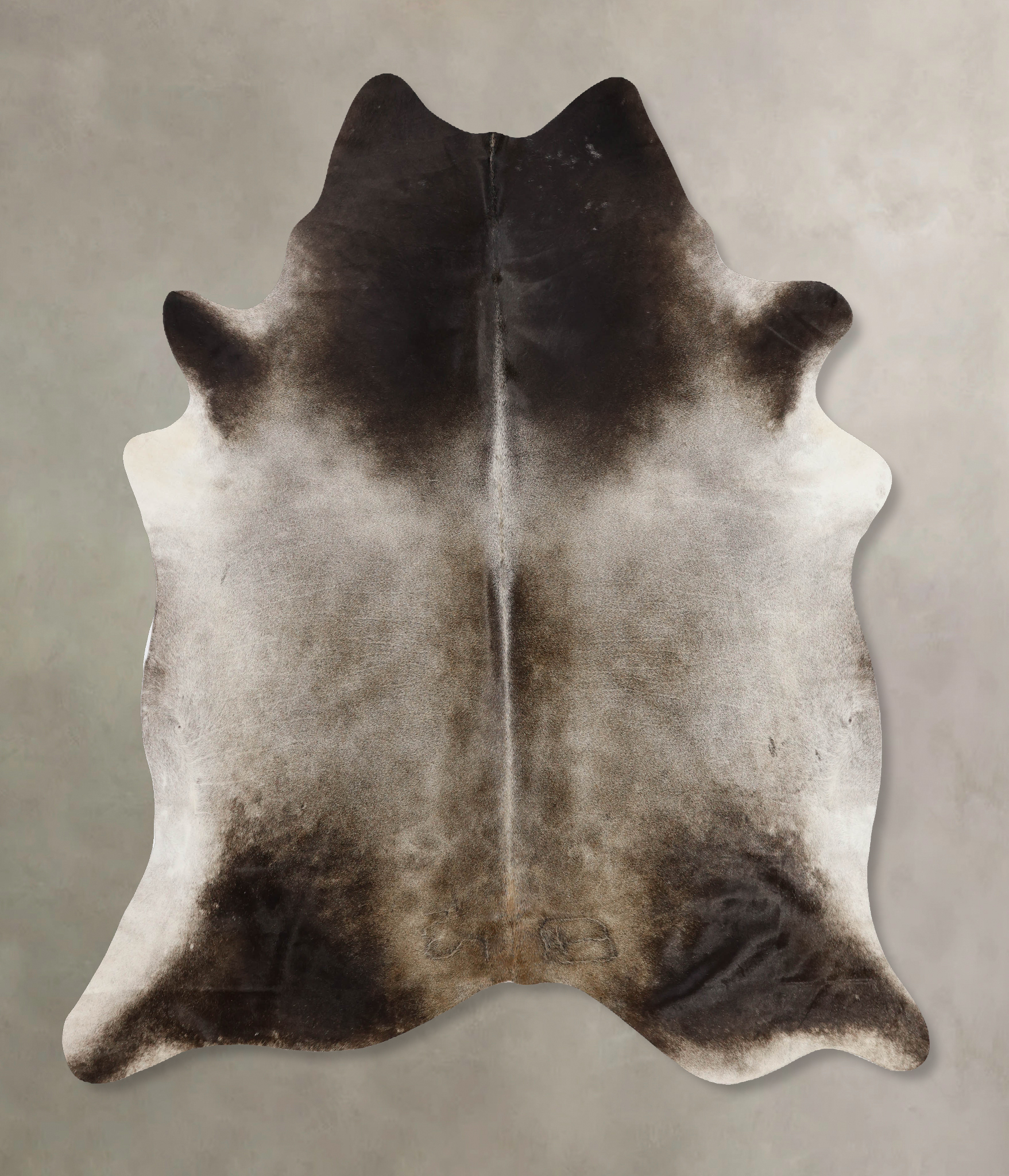 Dark Grey Cowhide Rug #B9898