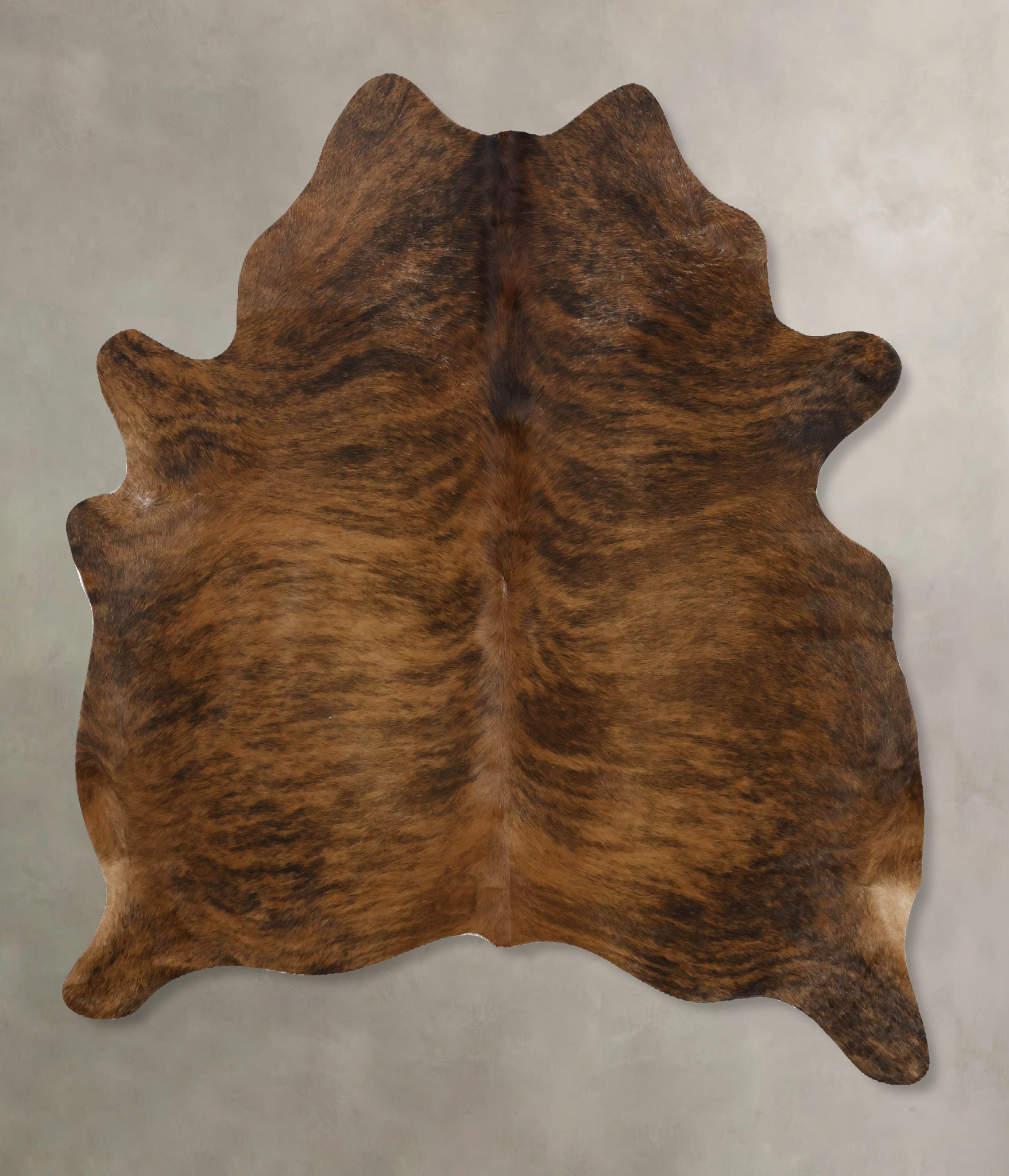 Dark Brindle Cowhide Rug #B9905