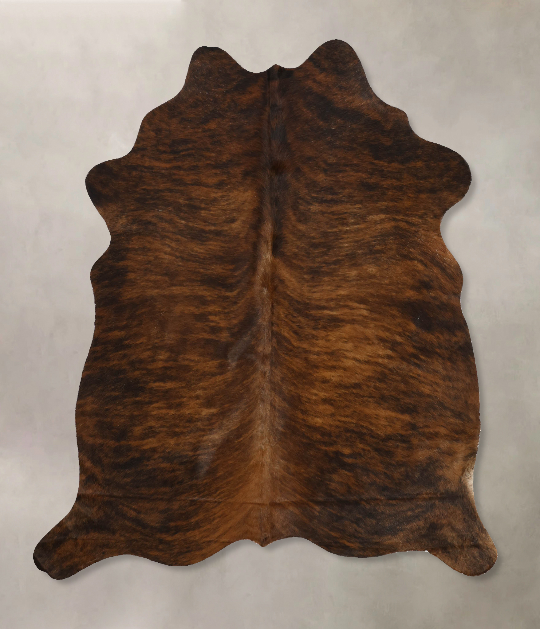 Dark Brindle Cowhide Rug #B9906