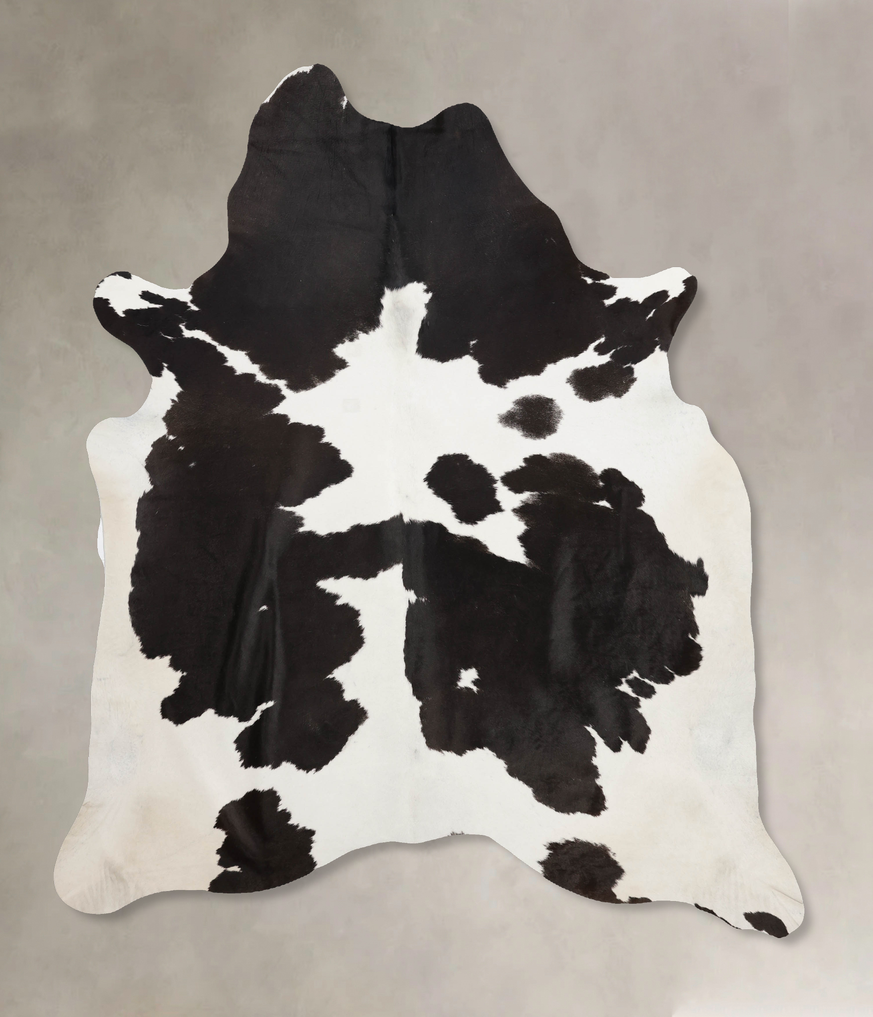 Black and White Cowhide Rug #B9917