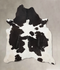 Black and White XX-Large Brazilian Cowhide Rug 8'8