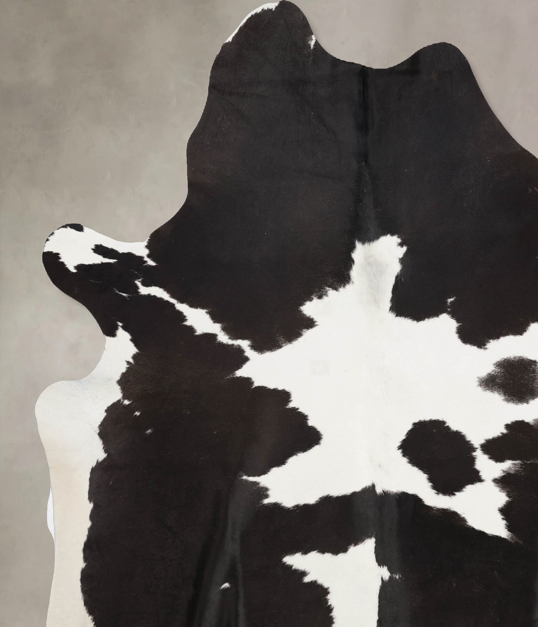 Black and White Cowhide Rug #B9917