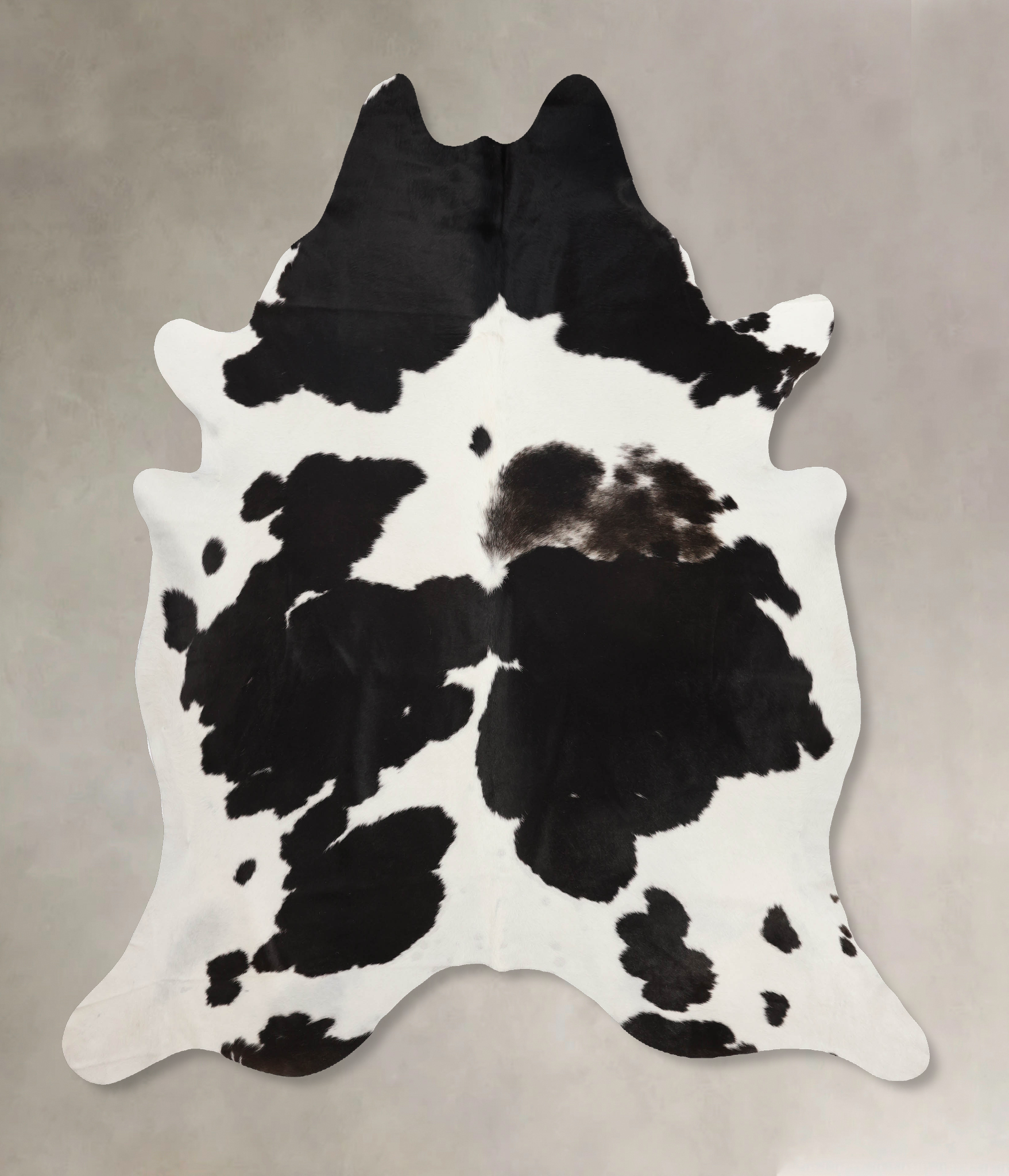 Black and White Cowhide Rug #B9918