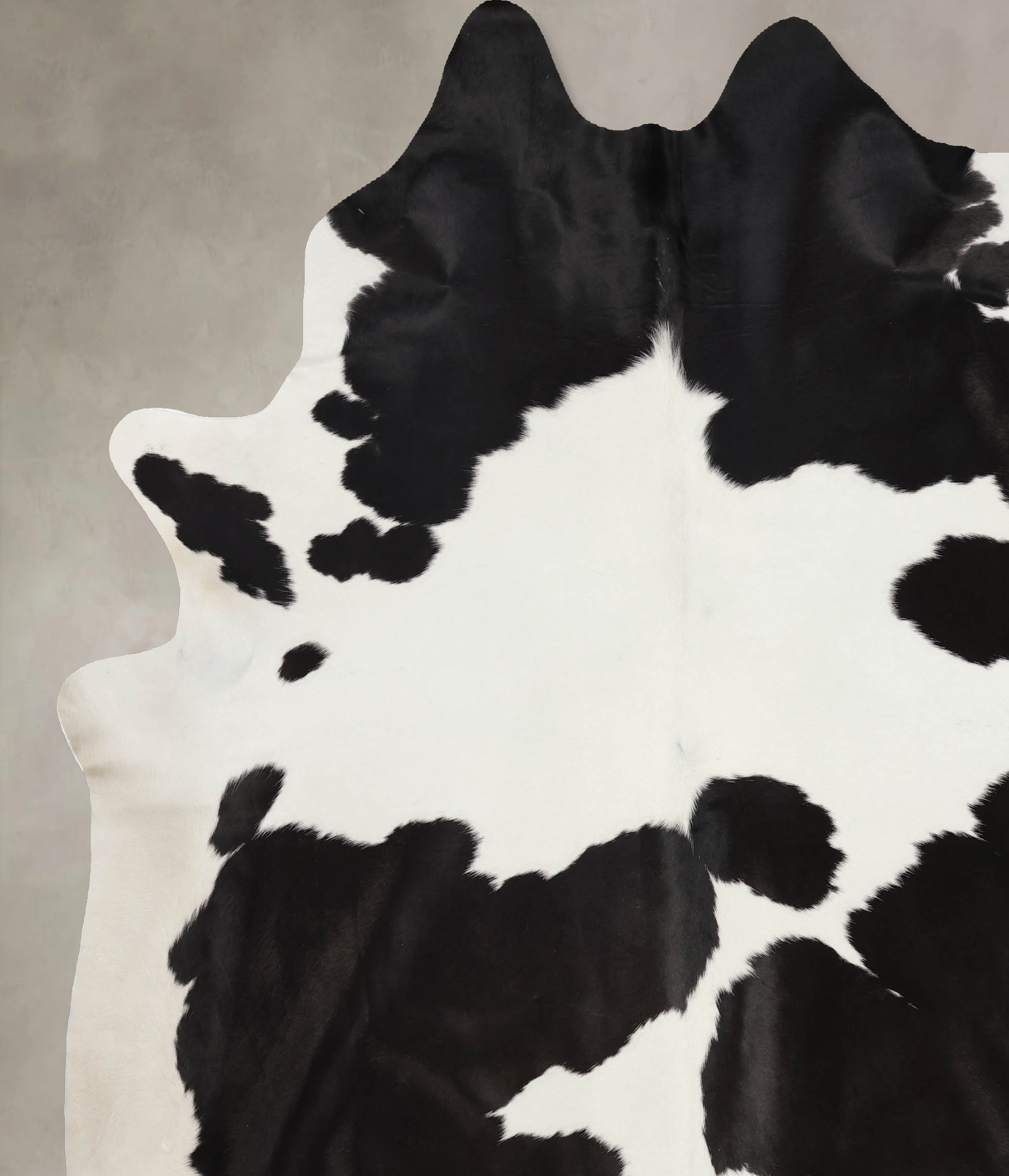 Black and White Cowhide Rug #B9919