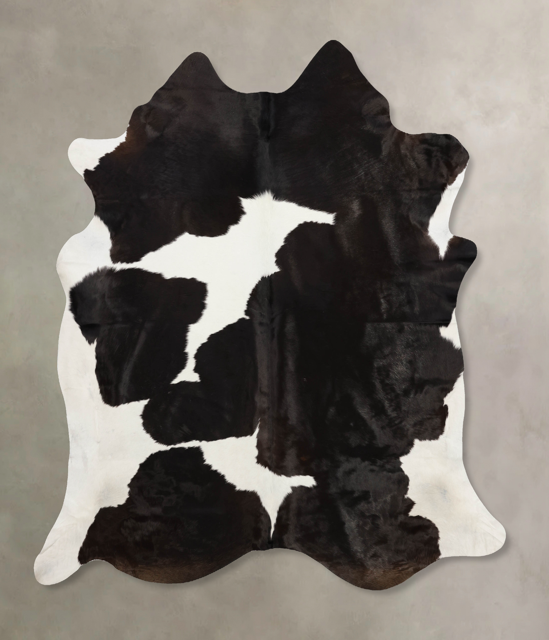 Black and White Cowhide Rug #B9922