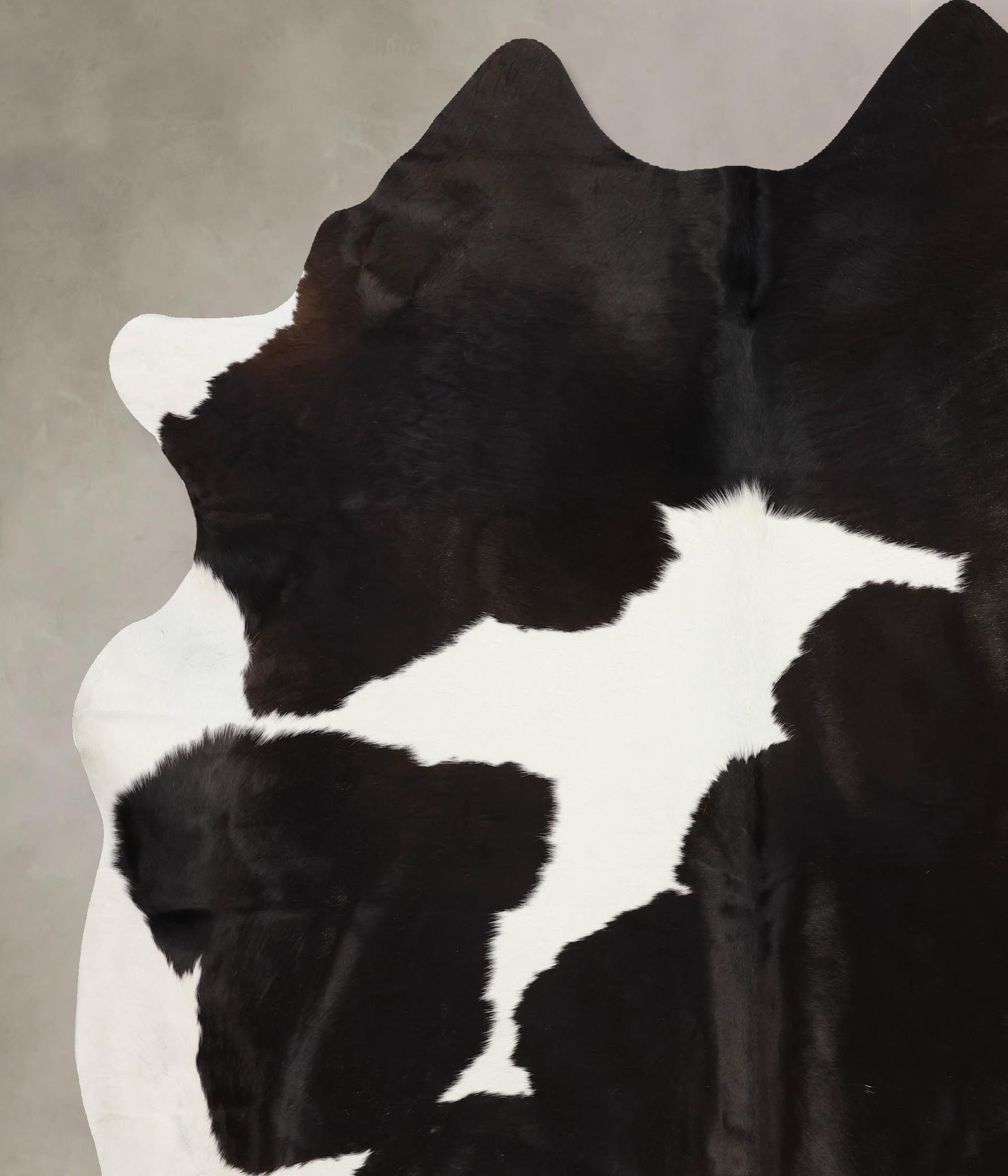 Black and White Cowhide Rug #B9922