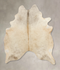 Champagne XX-Large Brazilian Cowhide Rug 8'1