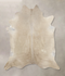 Champagne XX-Large Brazilian Cowhide Rug 7'10