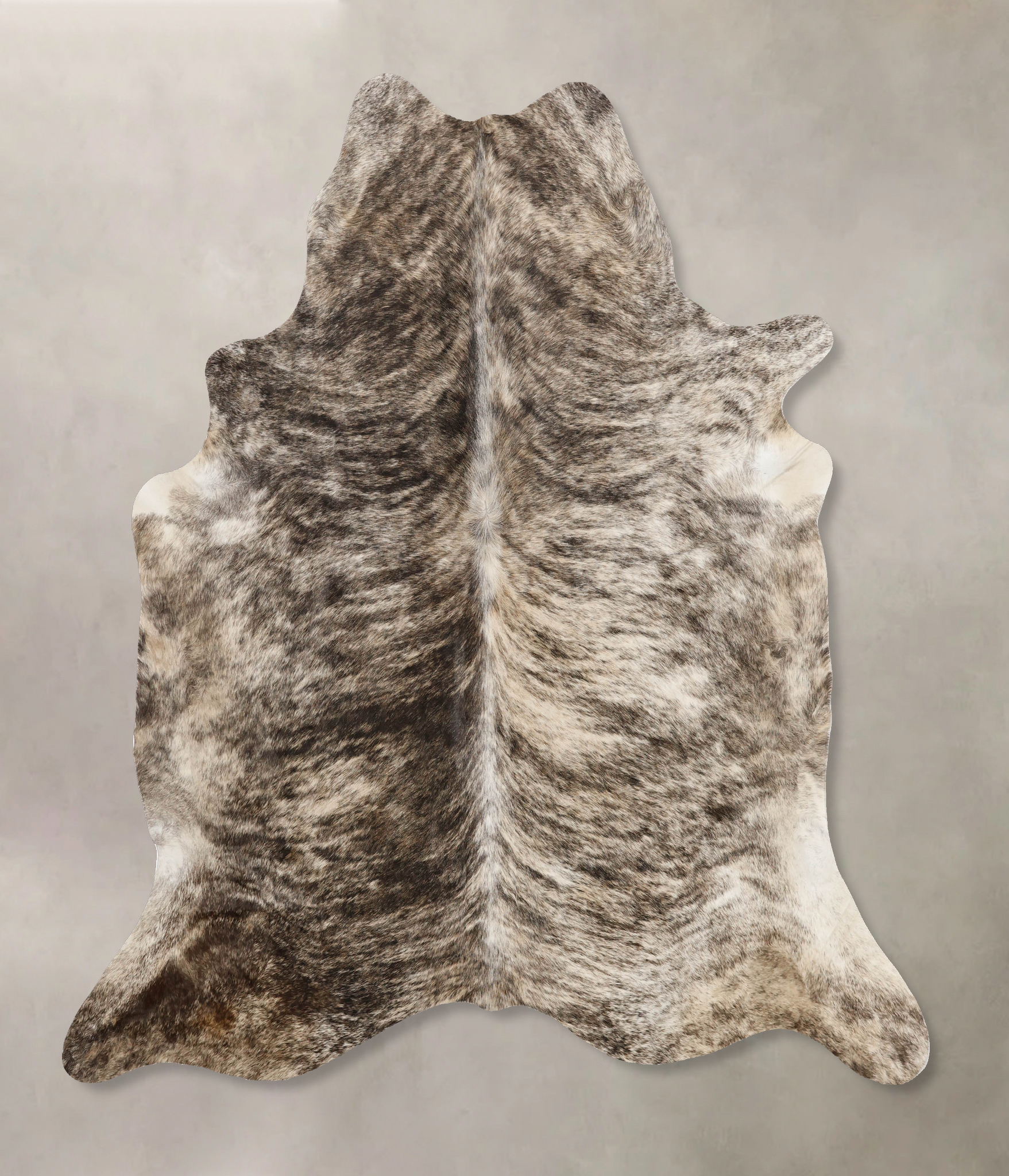 Grey Brindle Cowhide Rug #B9945