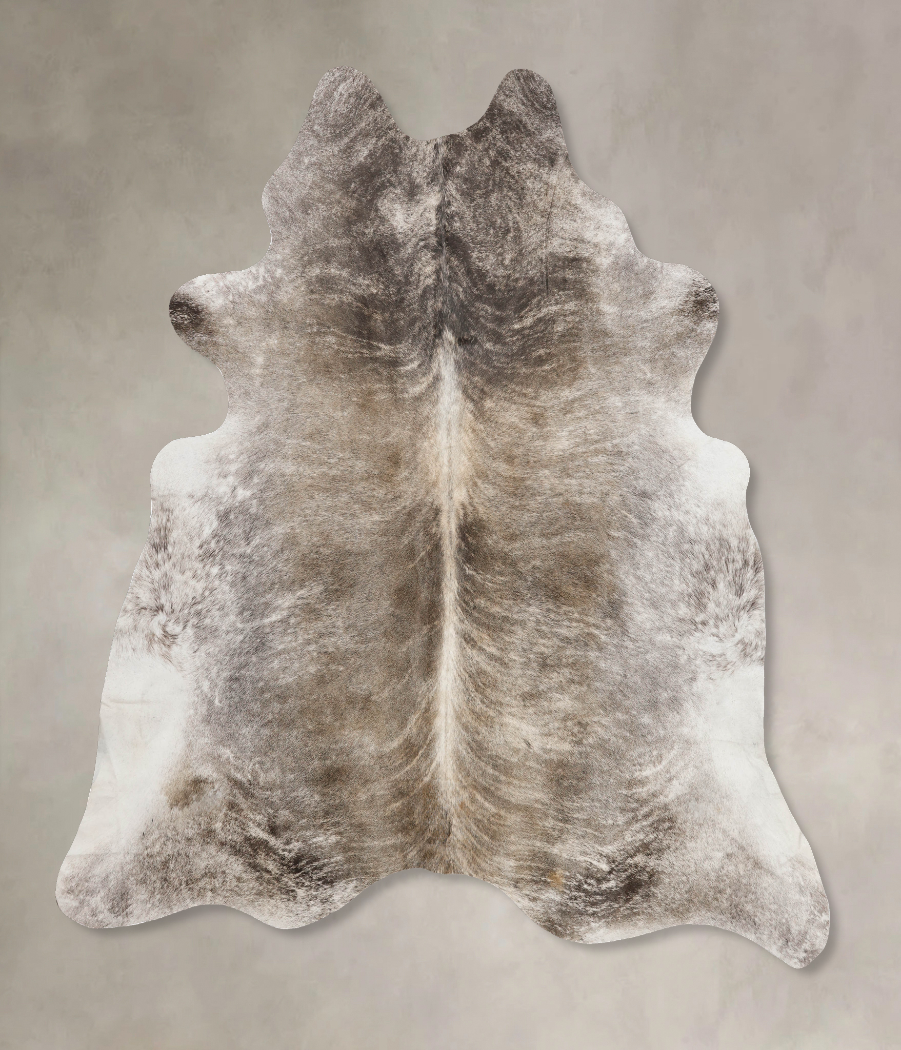 Grey Brindle Cowhide Rug #B9946