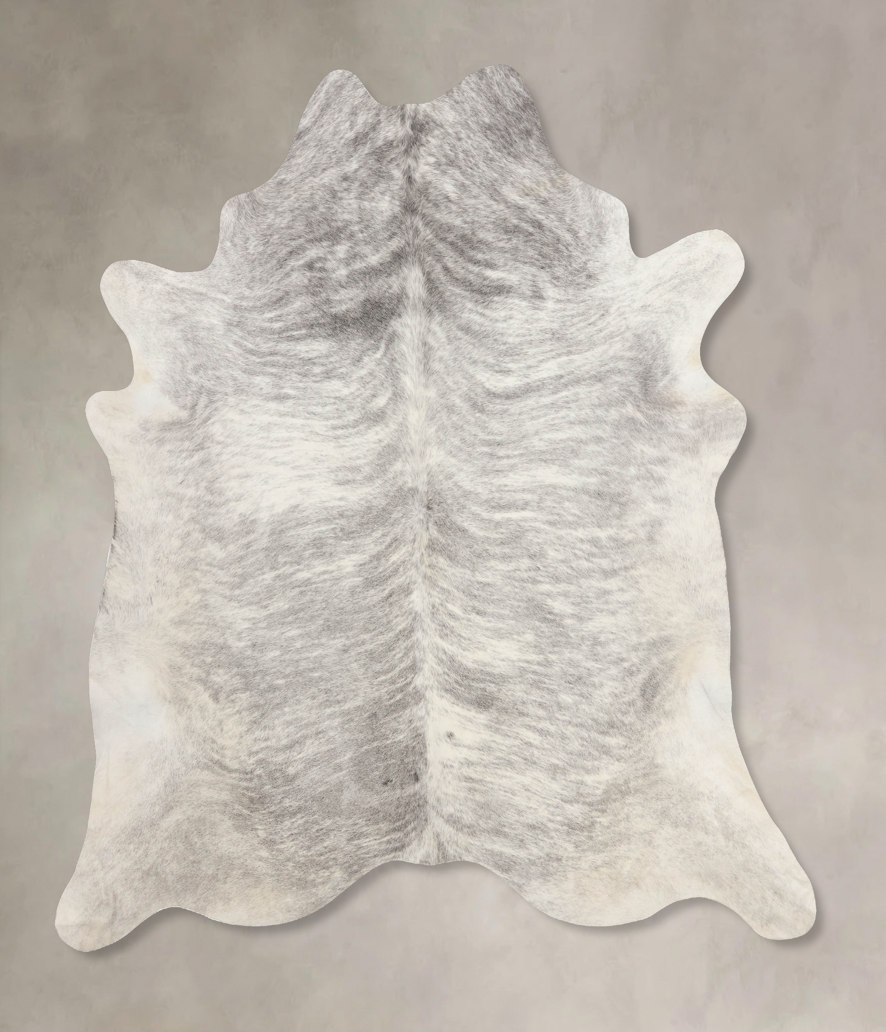 Grey Brindle Cowhide Rug #B9948