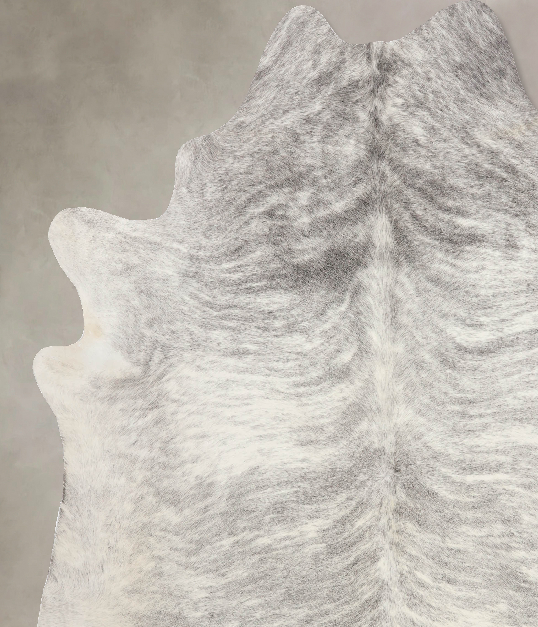 Grey Brindle Cowhide Rug #B9948