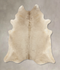 Champagne XX-Large Brazilian Cowhide Rug 8'6