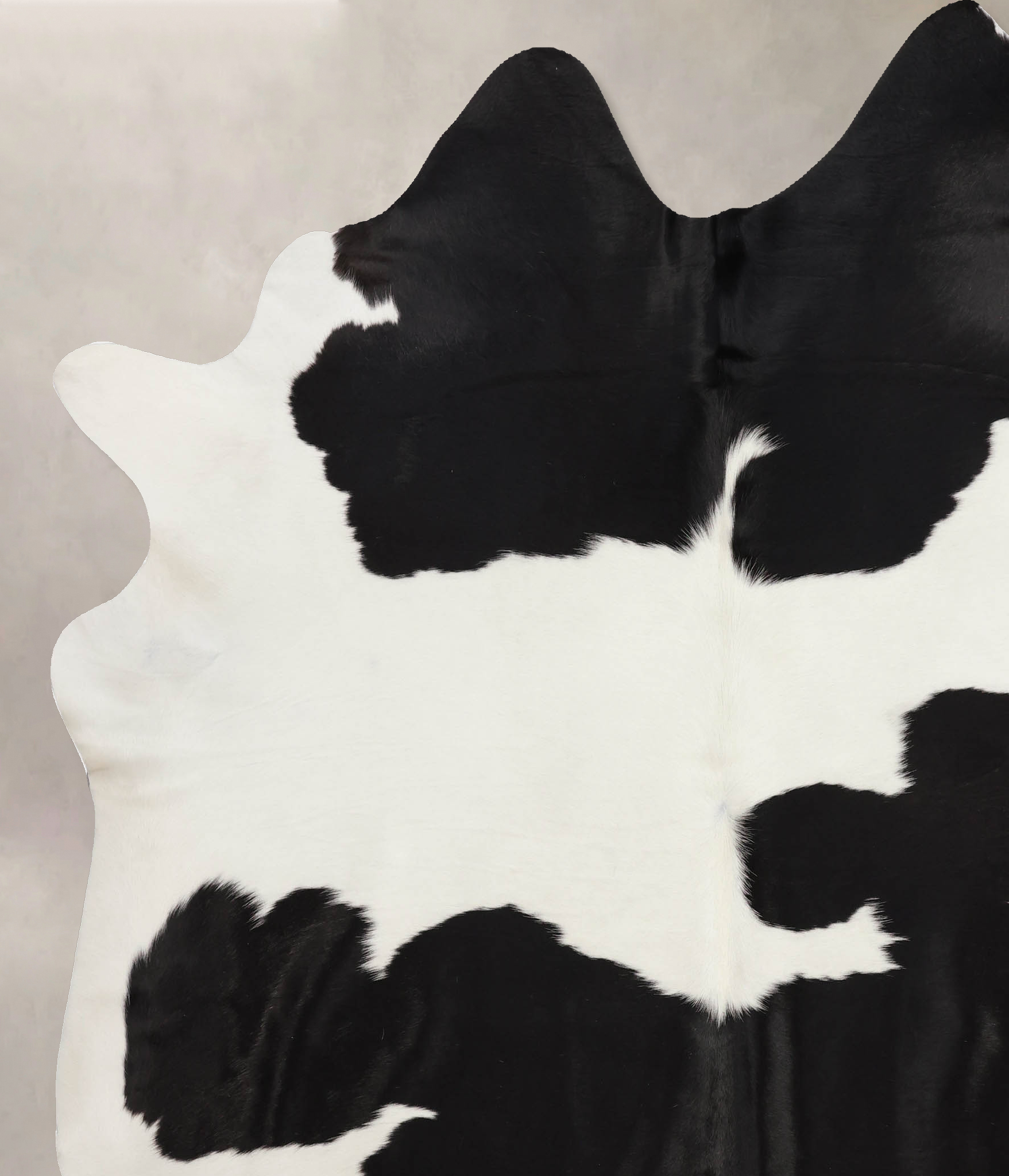 Black and White Cowhide Rug #B9962