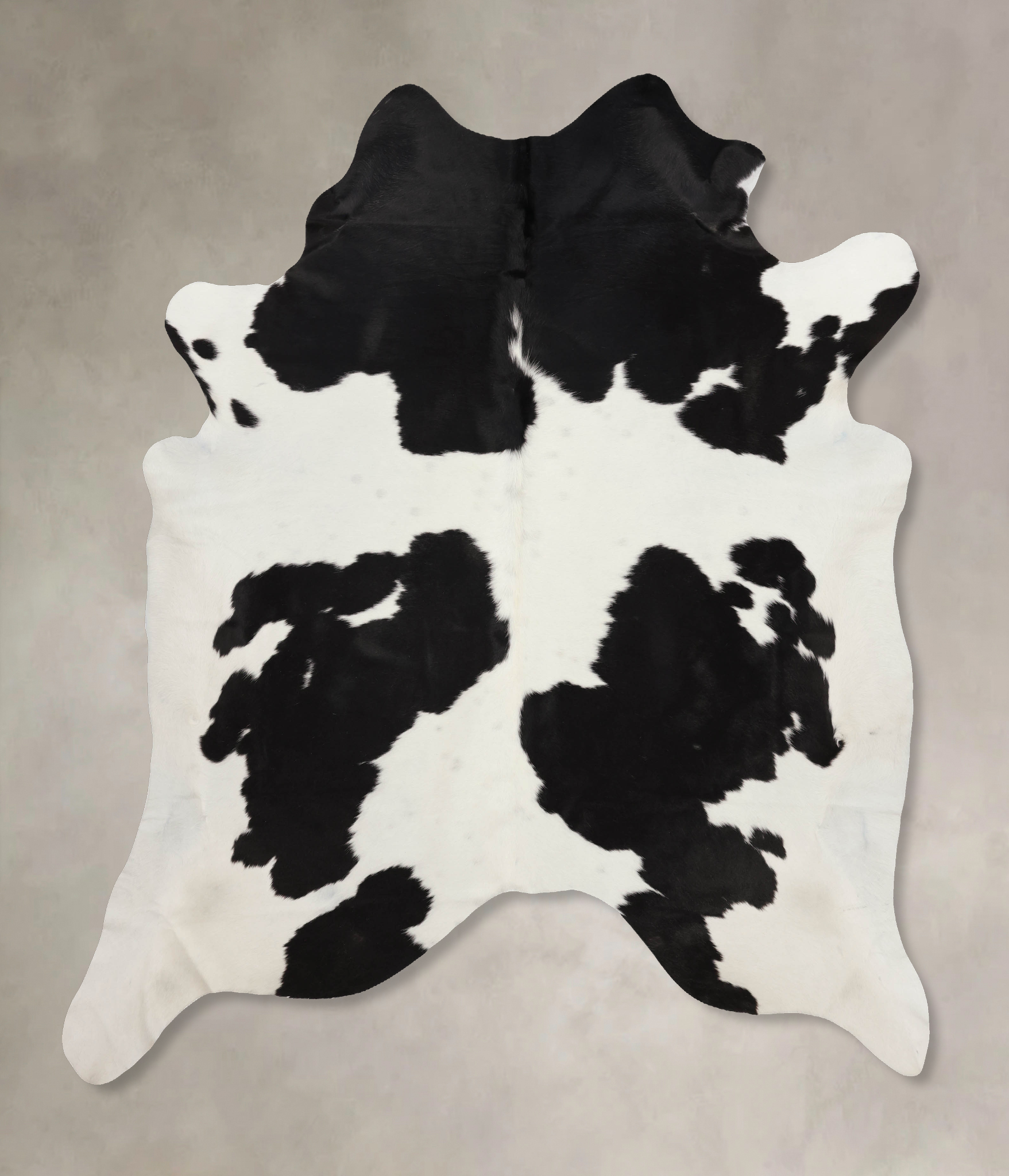 Black and White Cowhide Rug #B9963