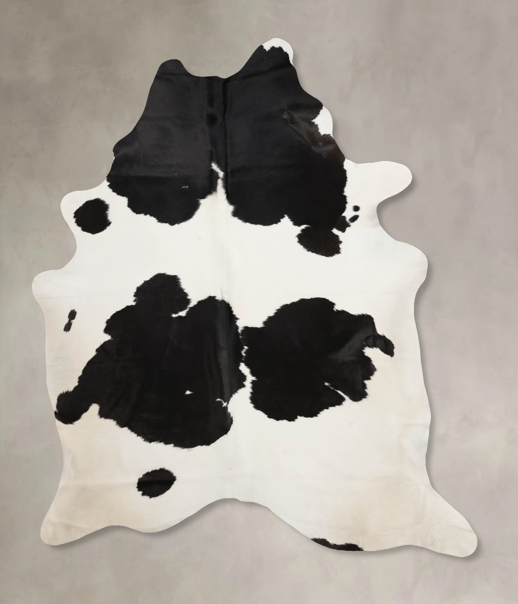 Black and White Cowhide Rug #B9965