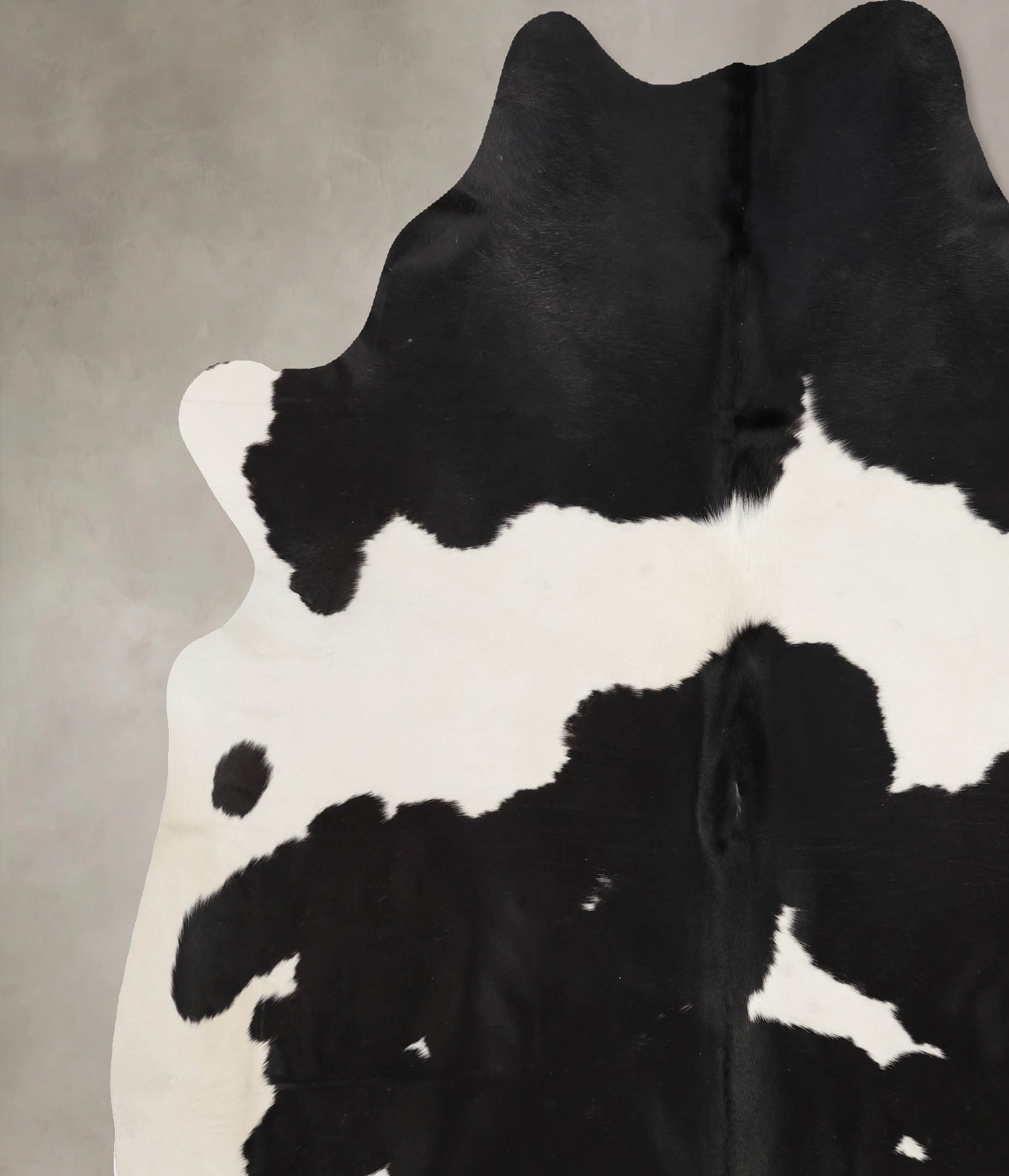 Black and White Cowhide Rug #B9966