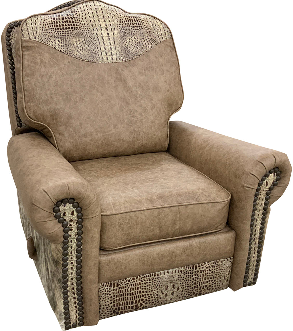 Palomino Gator Swivel Glider Recliner