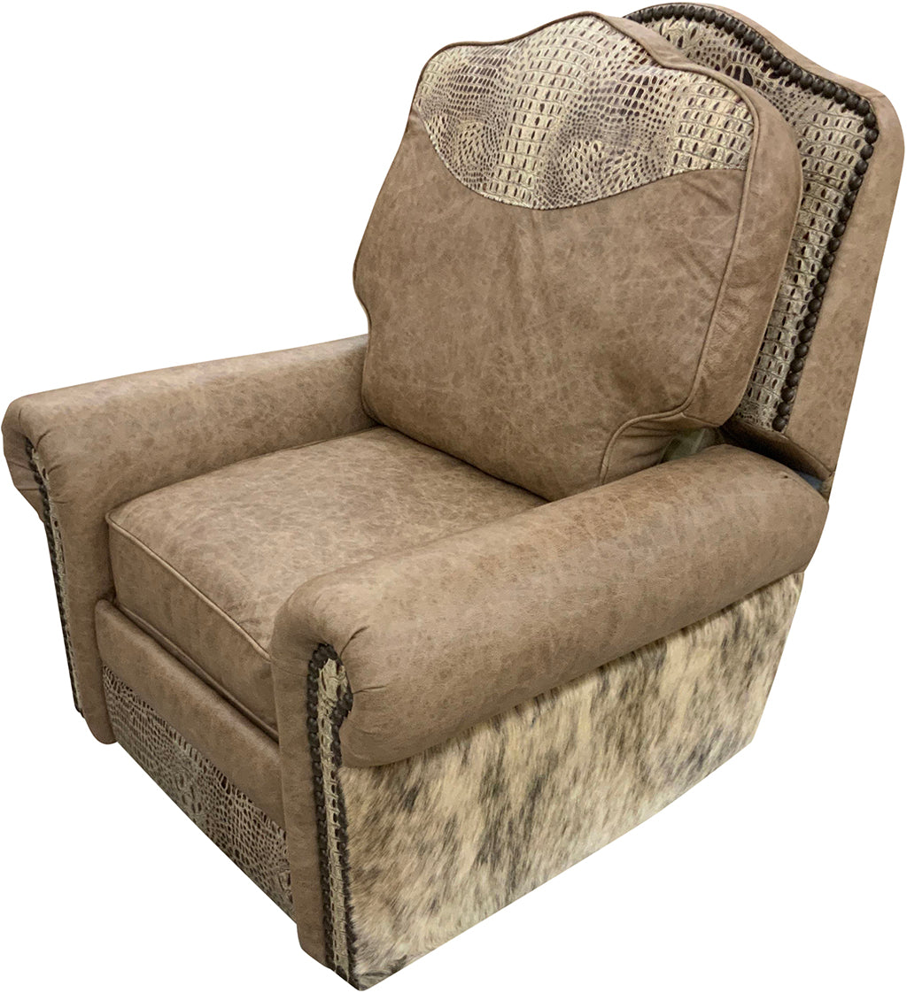 Palomino Gator Swivel Glider Recliner