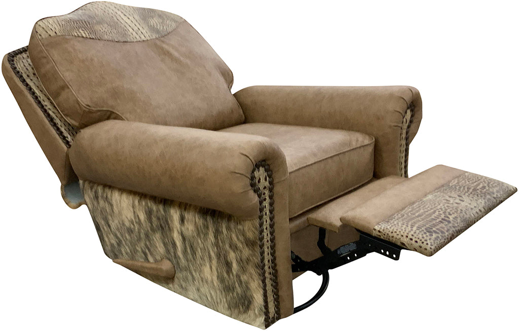 Palomino Gator Swivel Glider Recliner