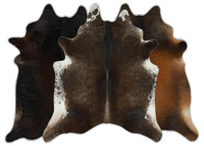 CHOCOLATE COWHIDE RUGS