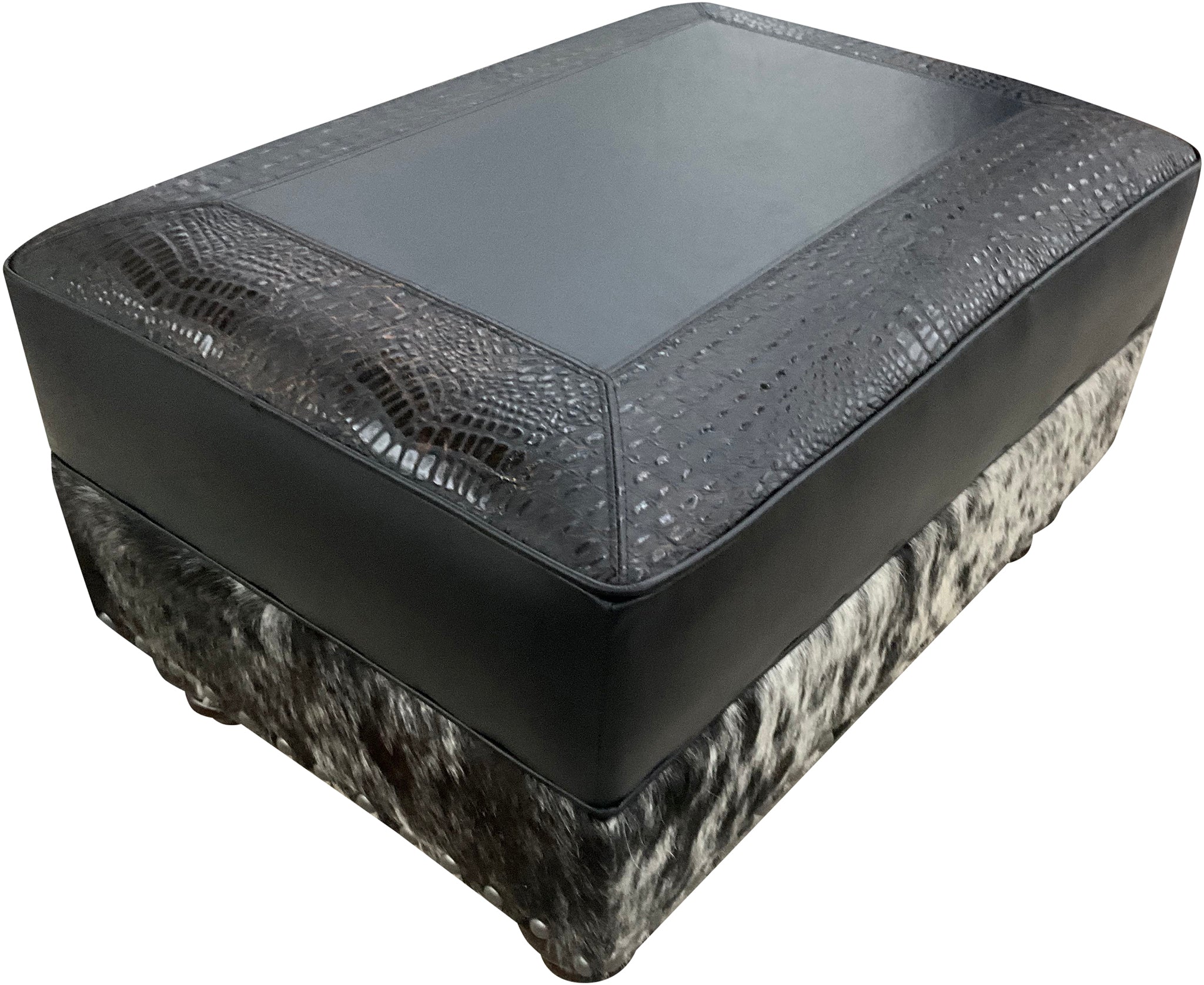 Starry Night Ottoman - 34" x 24"