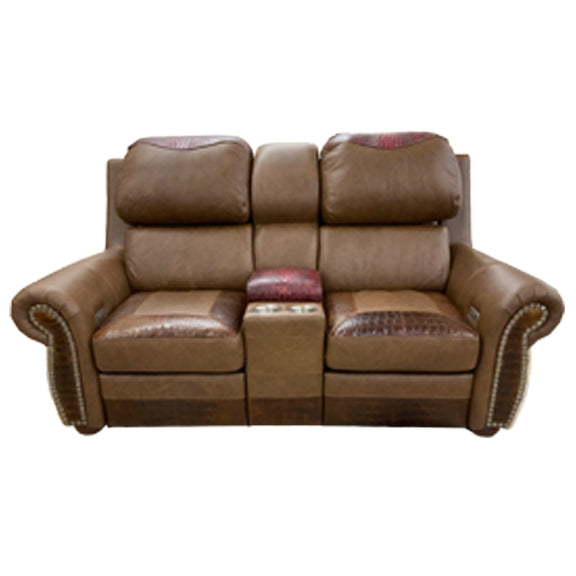 Silver City Double Reclining Theater Love Seat