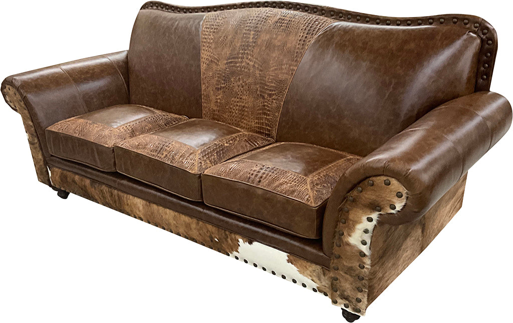 Stockyard Western Leather Sofa