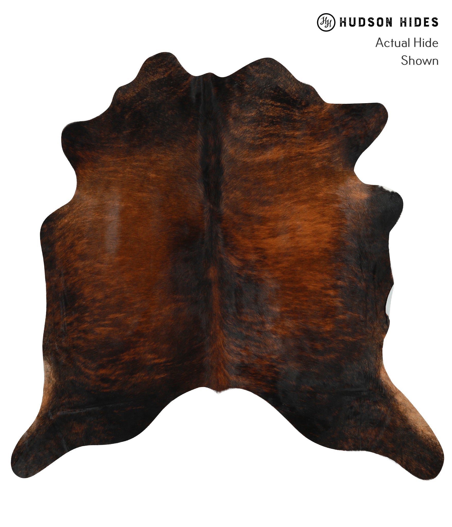 Medium Brindle Cowhide Rug #29648