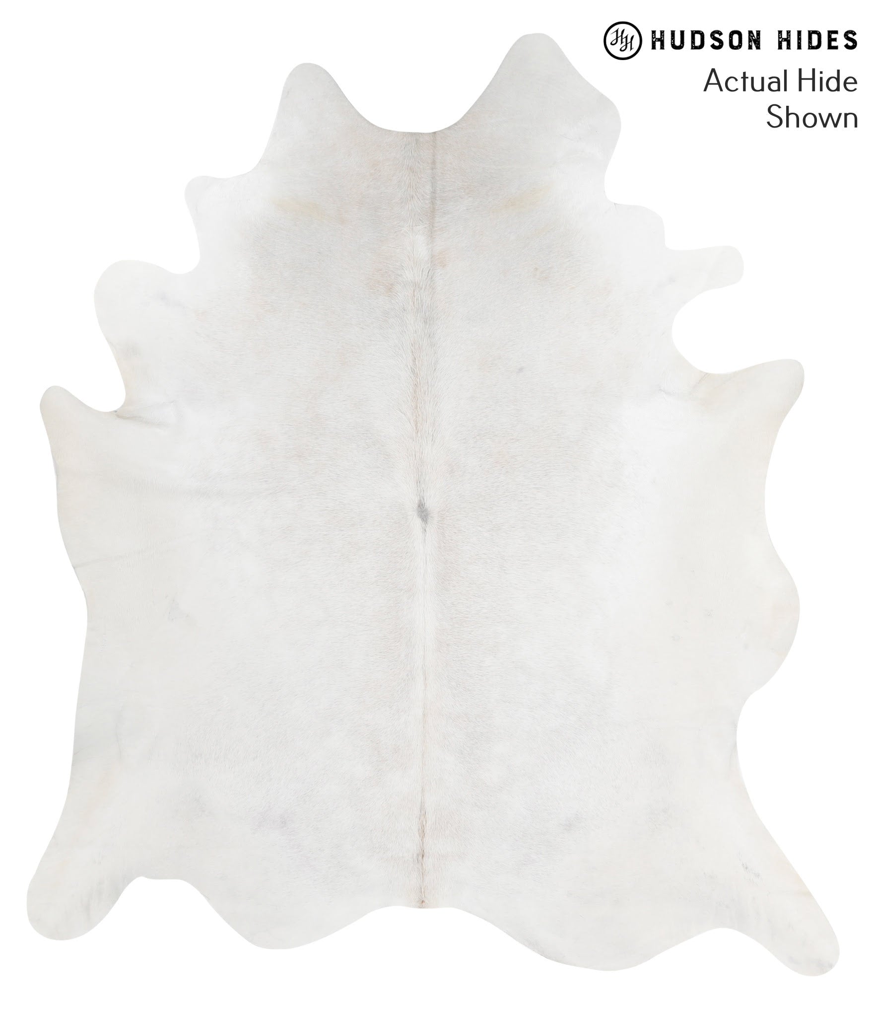 Light Grey Cowhide Rug #48606