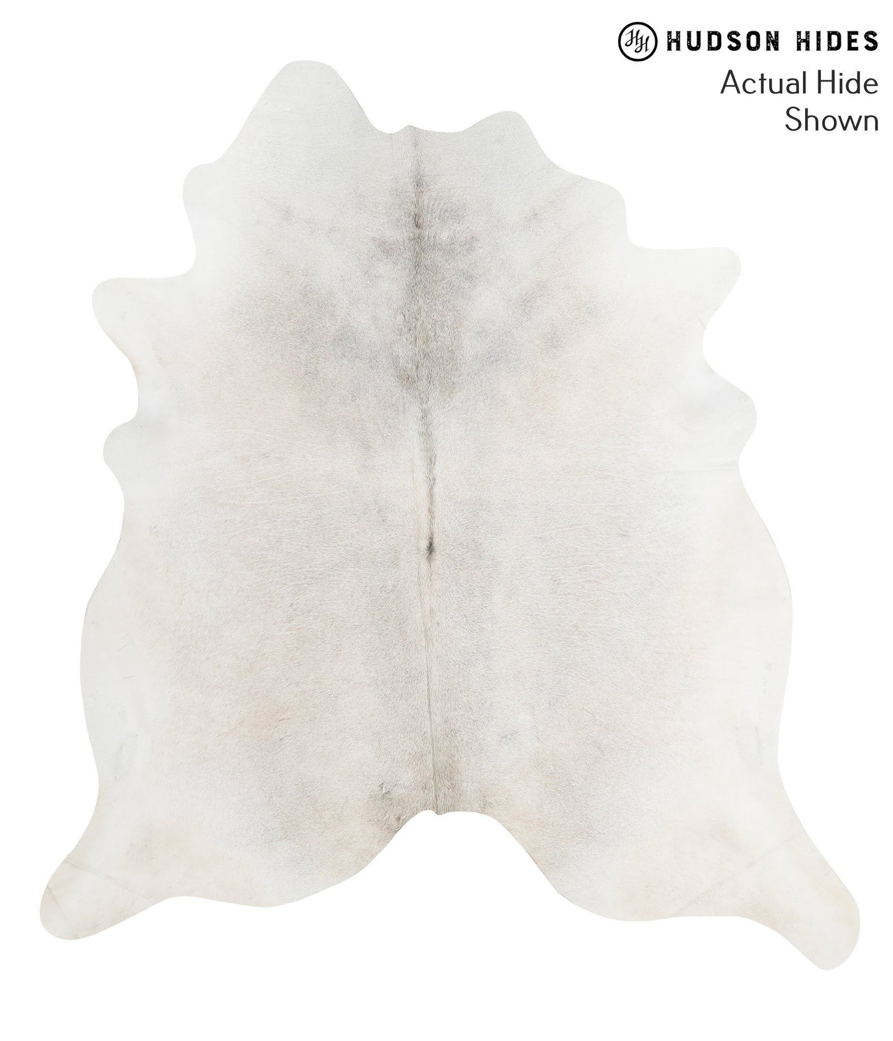 Light Grey Cowhide Rug #48667