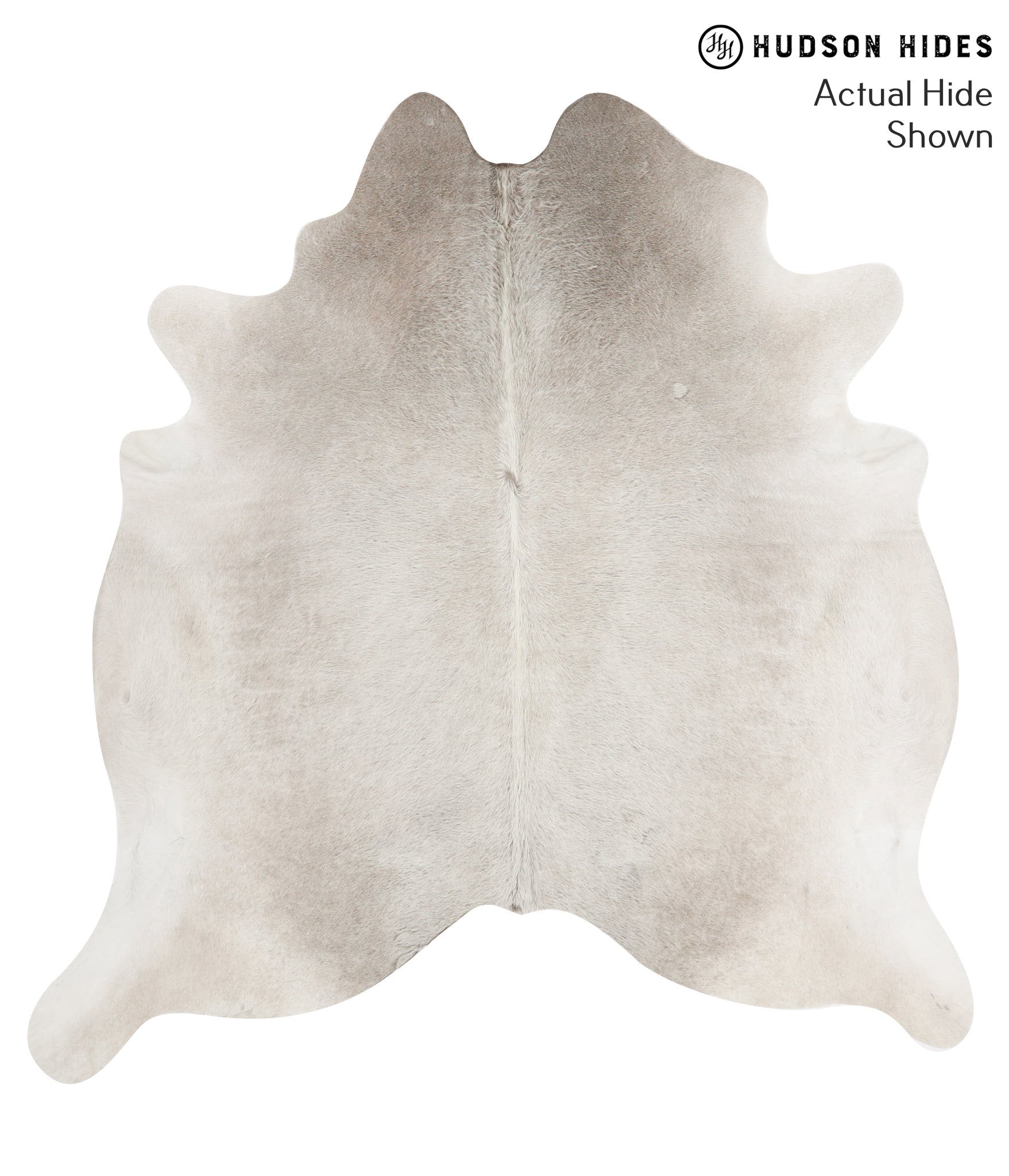 Light Grey Cowhide Rug #48791