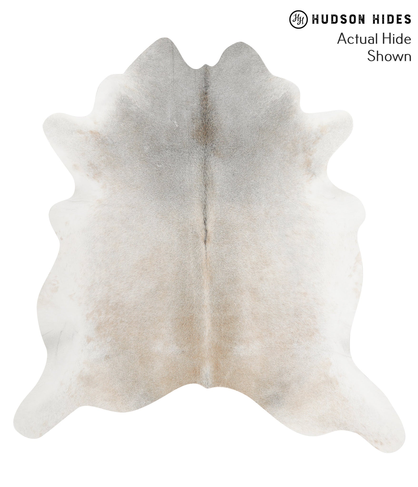 Medium Grey Cowhide Rug #49082