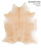 Beige X-Large Brazilian Cowhide Rug 7'0