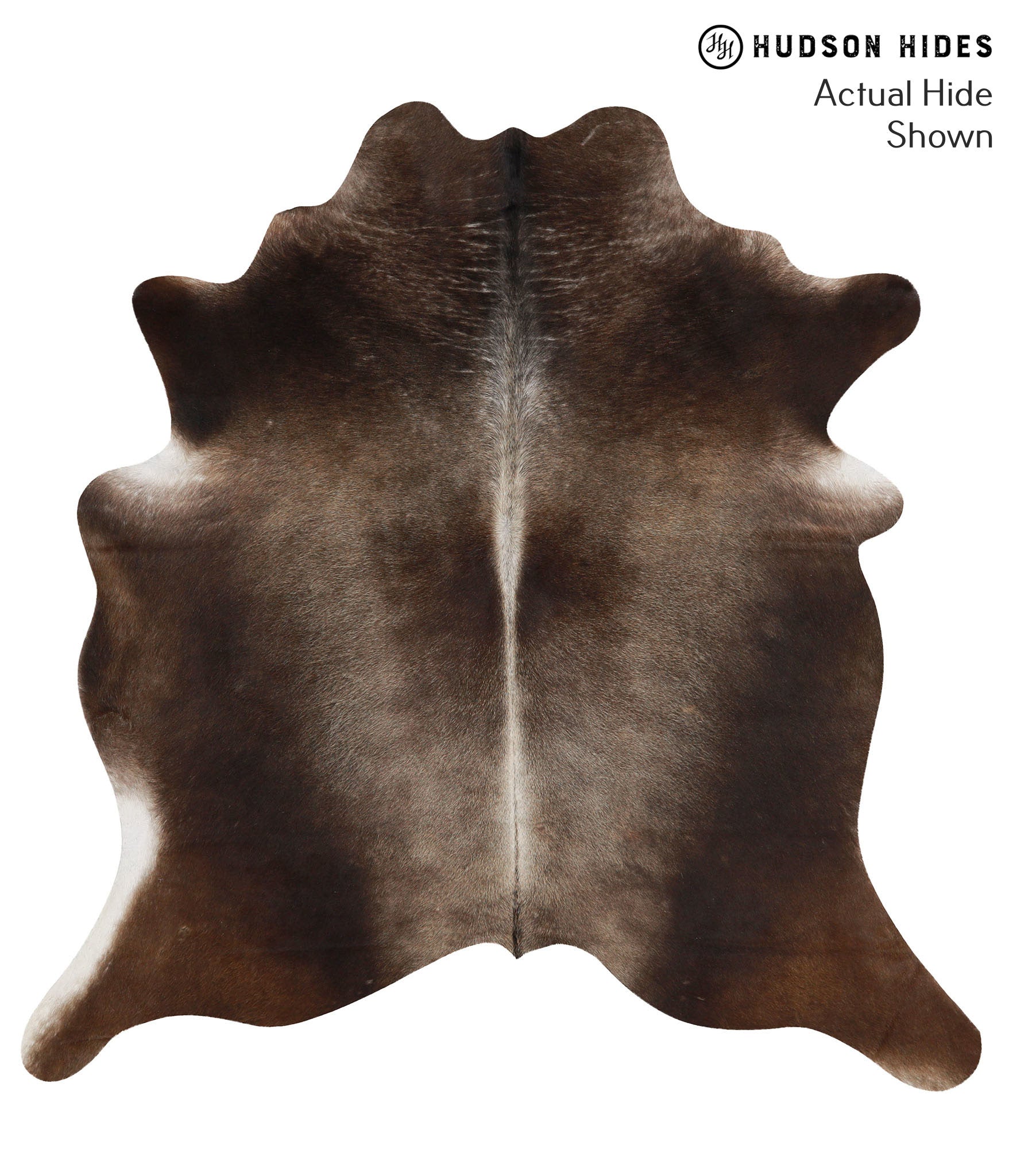 Dark Grey Cowhide Rug #65355