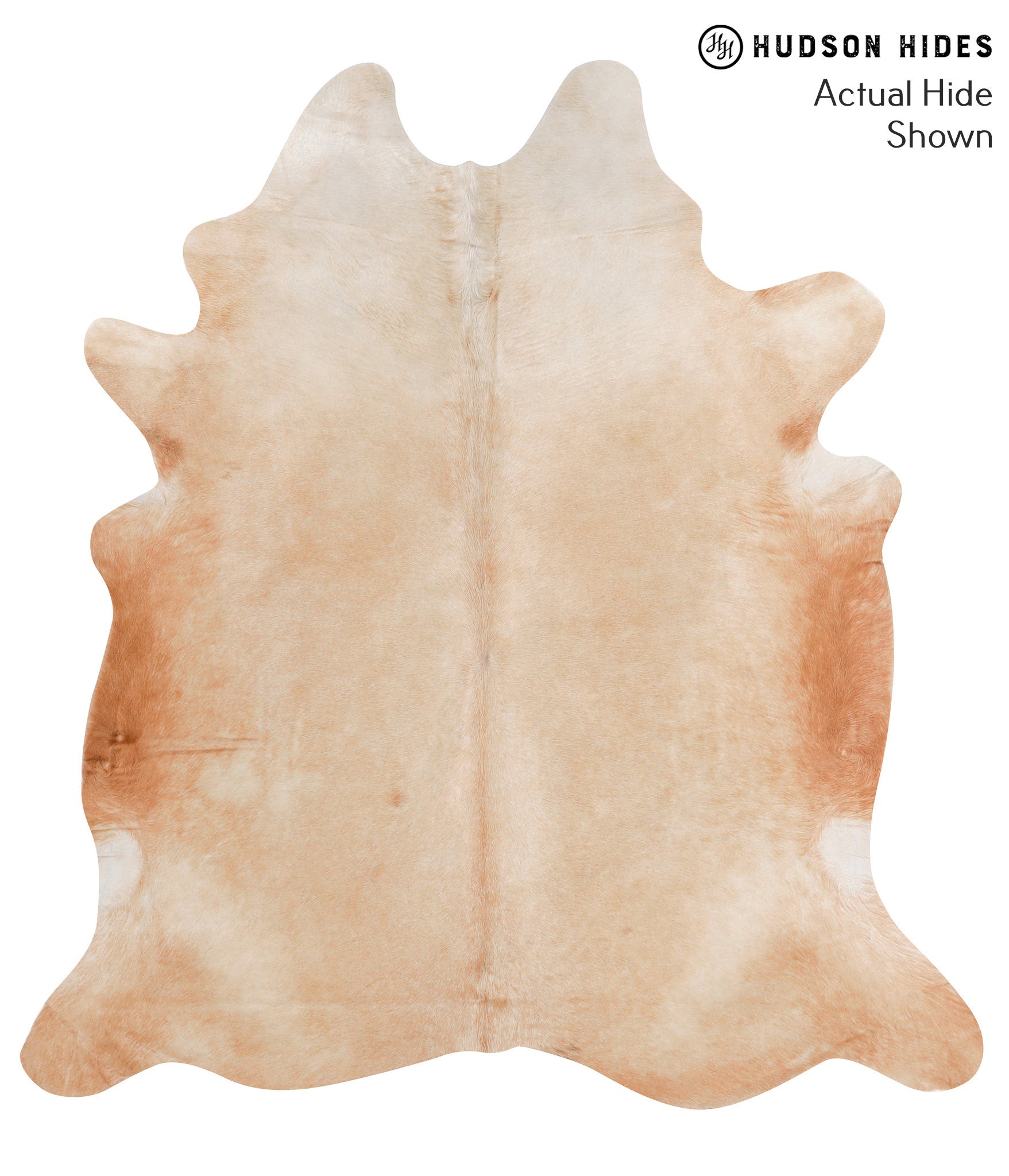 Beige Cowhide Rug #65671