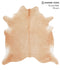 Beige X-Large Brazilian Cowhide Rug 6'6