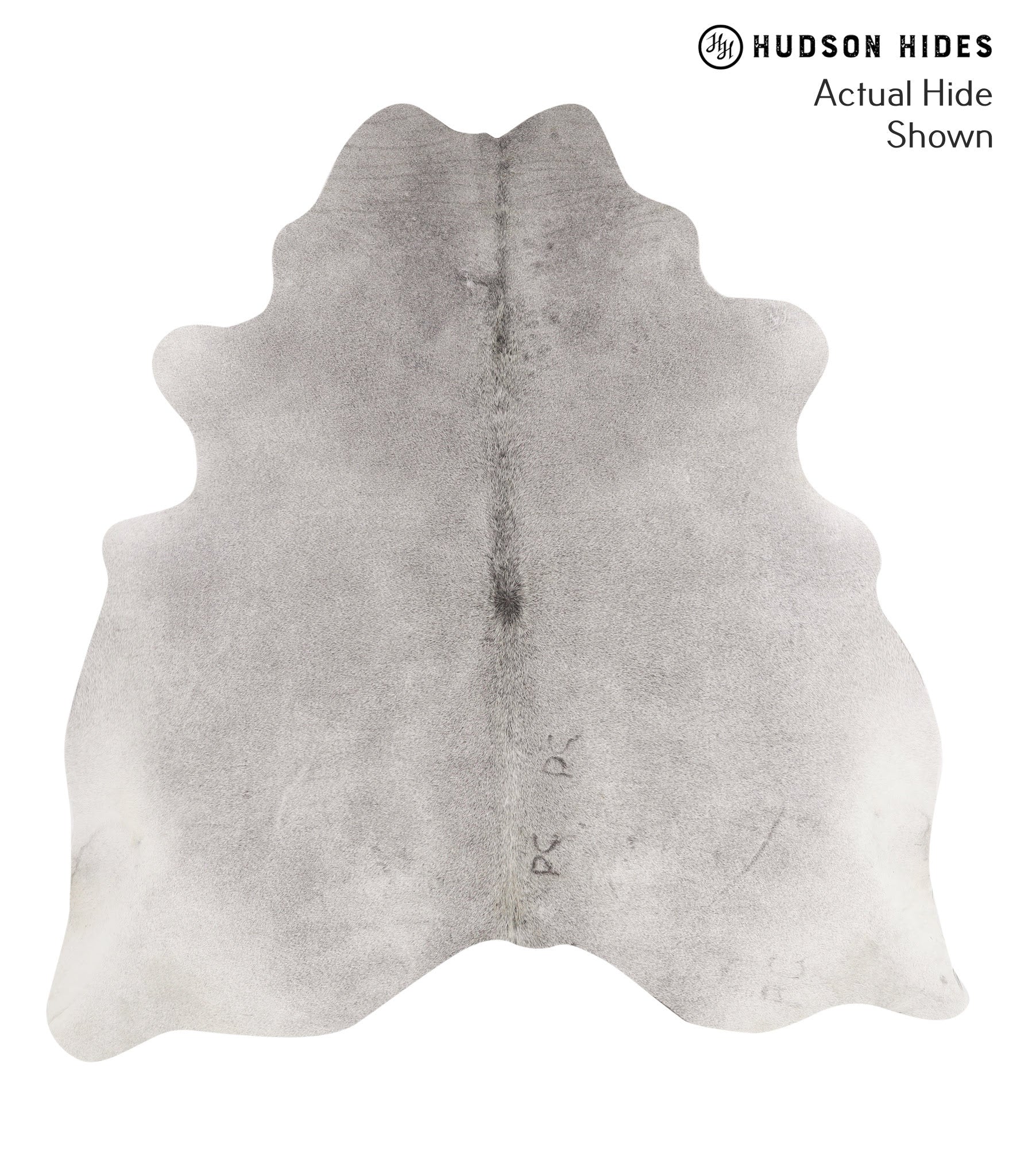 Medium Grey Cowhide Rug #67244