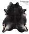 Salt and Pepper Black X-Large Brazilian Cowhide Rug 7'7