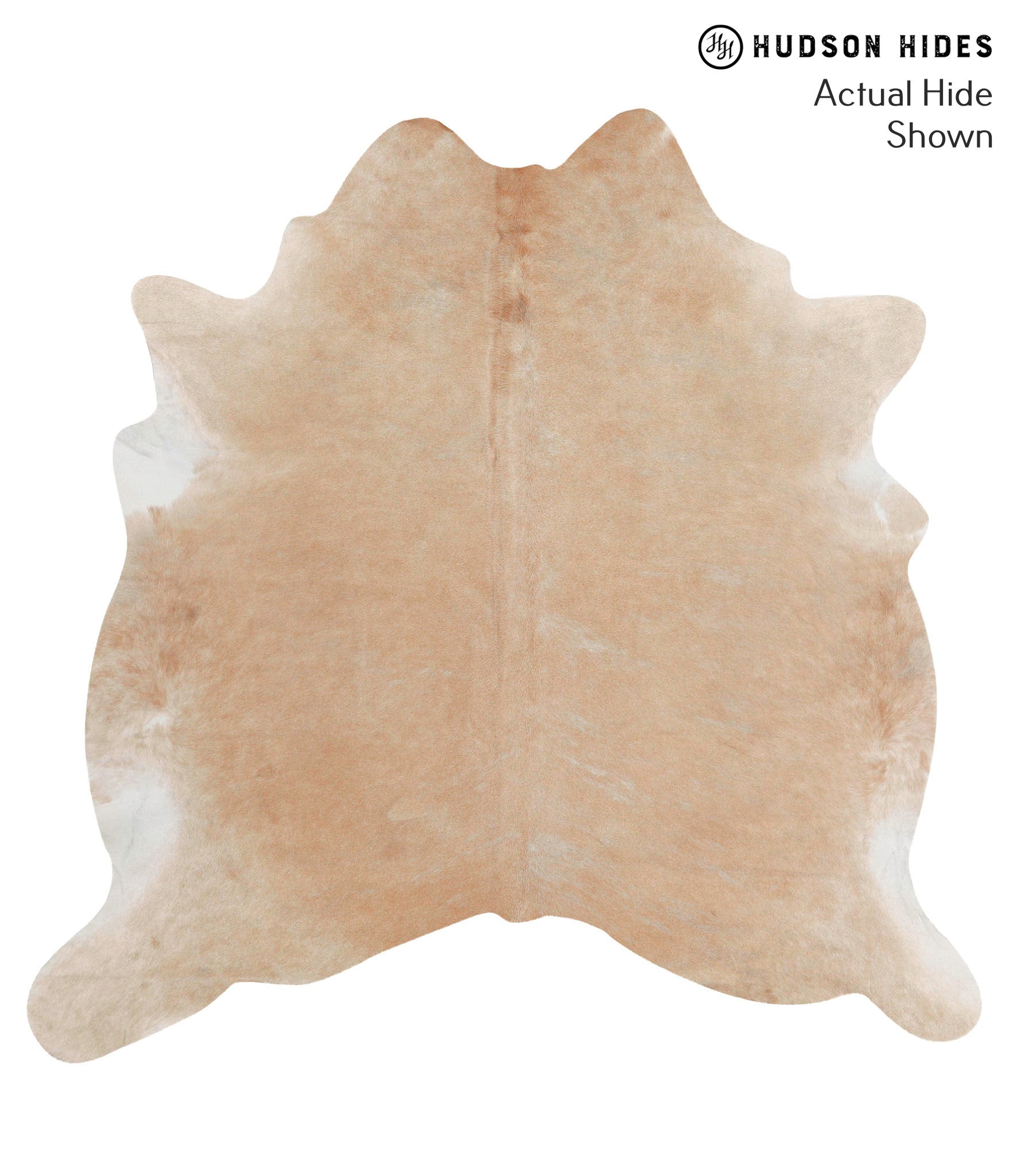 Beige Cowhide Rug #68293