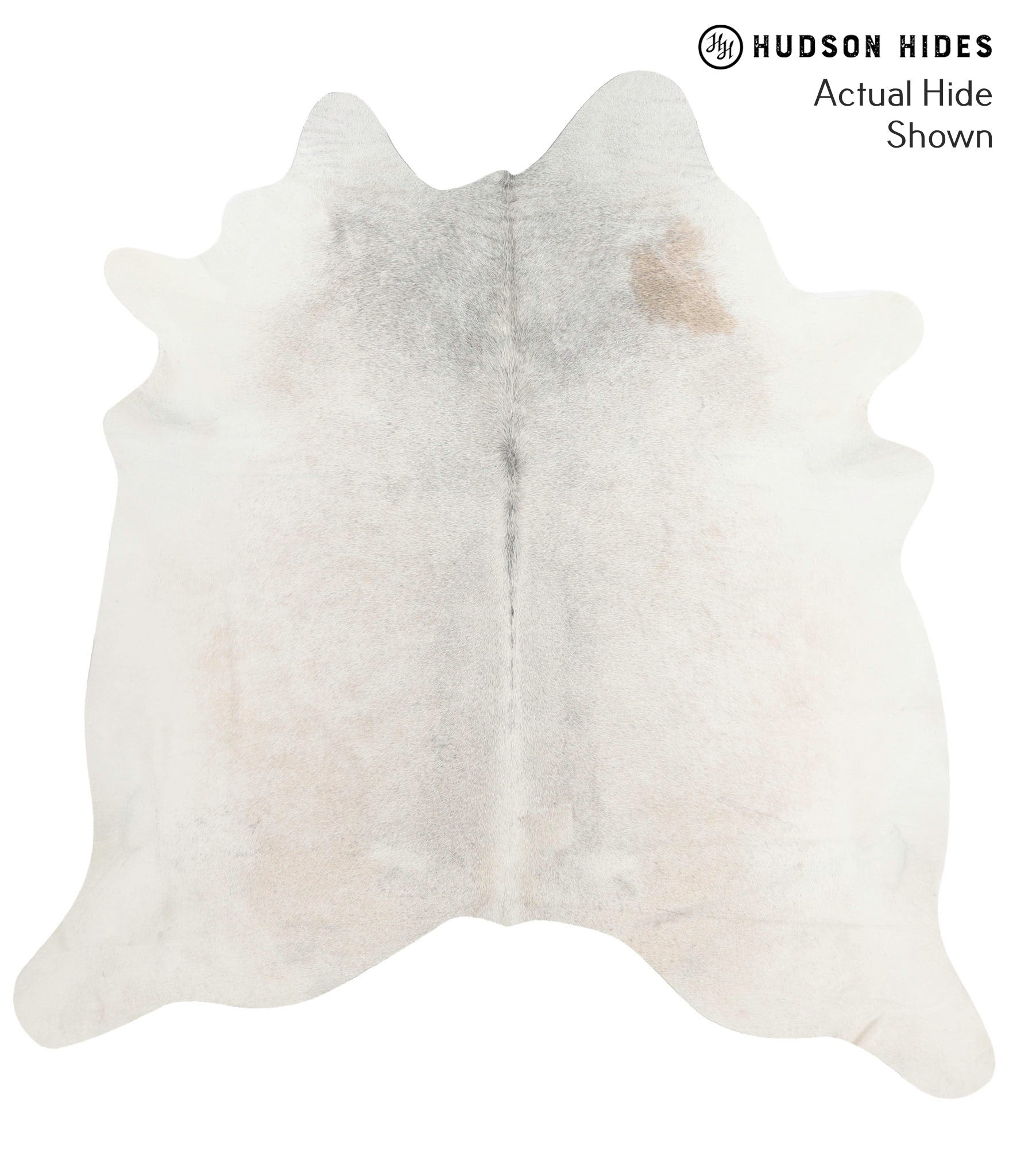 Light Grey Cowhide Rug #68386